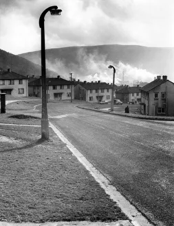 Aberdare Gallery: New council houses - Cwmbach near Aberdare, Wales
