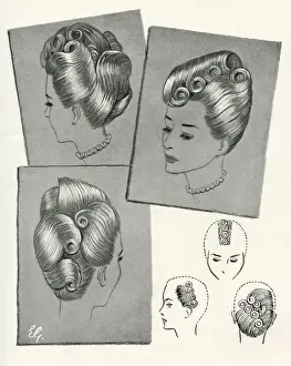 Curled Prints: The new Coxcomb of the 1940s