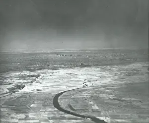New Delhi: distant view from air