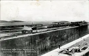 Portishead Prints: New Dock, Avonmouth, Bristol County