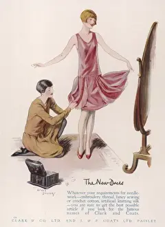 The New Dress by Lewis Baumer