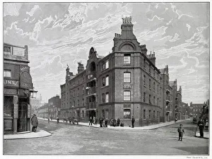 Images Dated 23rd July 2021: New Dwellings for workmen in East London 1894