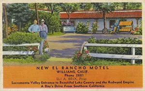 Images Dated 21st July 2017: New El Rancho Motel, Williams, California, USA
