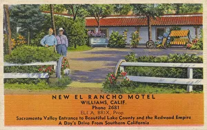 Images Dated 21st July 2017: New El Rancho Motel, Williams, California, USA