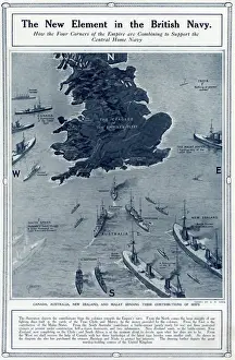 Sending Prints: New element in British Navy by G. H. Davis