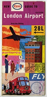 Images Dated 18th August 2017: New Esso Guide to London Airport - Heathrow