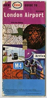 Images Dated 18th August 2017: New Esso Guide to London Airport - Heathrow