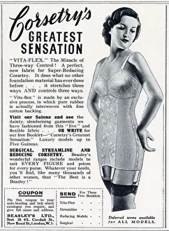 Stretches Prints: New fabric that stretches three ways Vita-Flex was made of an exclusive process in which pure rubber was interwoven