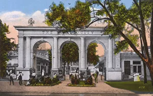 Images Dated 29th November 2017: New Haven, Connecticut, USA - Entrance to White City