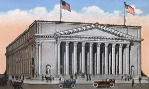 Images Dated 29th November 2017: New Haven, Connecticut, USA - New Post Office