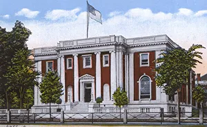 Images Dated 29th November 2017: New Haven, Connecticut, USA - New Public Library