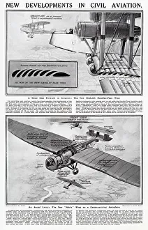 Developments Prints: The new high-lift Handley-Page wing