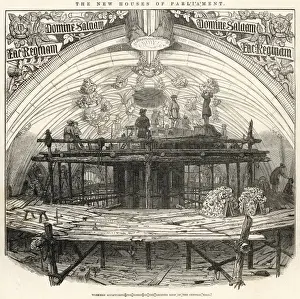 The new Houses of Parliament: Central Hall