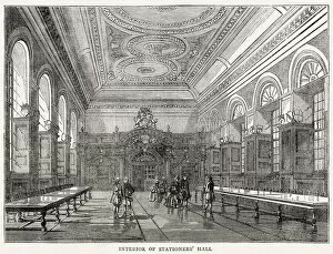 Images Dated 25th February 2021: New interior of the Stationers Hall, Ludgate Hill, London