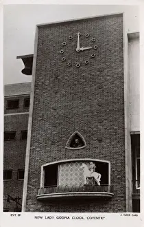 New Lady Godiva Clock - Coventry, West Midlands, England