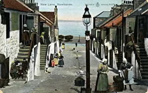 Midlothian Prints: New Lane, Newhaven, Midlothian