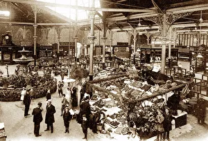 Helier Prints: The new Market, St. Helier, Jersey, early 1900s