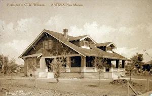 New Mexico, USA - Artesia - C. W. Williams Residence