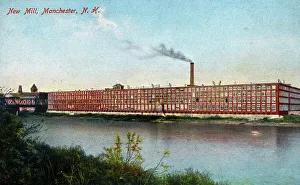 New Mill, Manchester, New Hampshire, USA