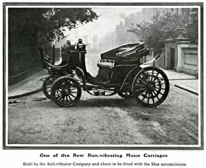 Anti Collection: New non-vibrating electric motor carriage 1903