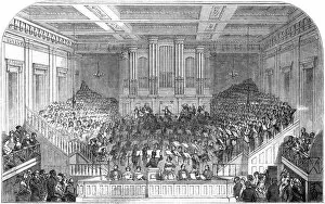 Organ Gallery: New orchestra, Exeter Hall