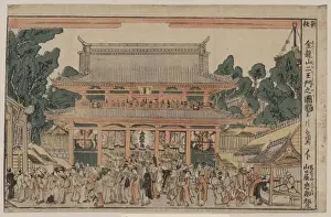 A new print of Niomon in Kinryuzan Temple