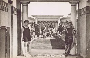 New public baths at Deauville De la Plage Fleurie