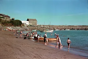 Ceredigion Prints: New Quay - The sands