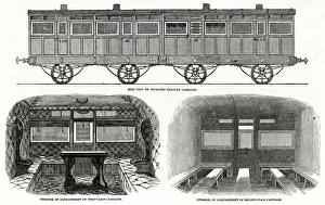 Bubblepunk Gallery: New railway carriage 1847