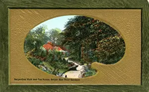 Serpentine Prints: New River Gardens, Belper, Derbyshire