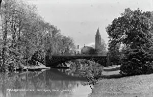 Leamington Prints: New River Walk in Leamington Spa