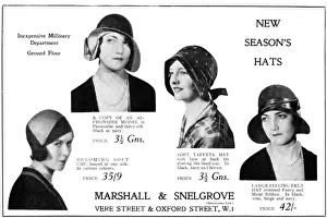 Marshall Prints: New Seasons Hats from Marshall and Snelgrove