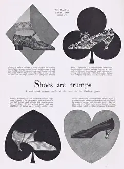 Trumps Prints: New shoe models, 1927