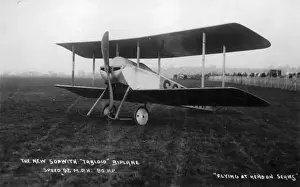 The new Sopwith Tabloid biplane