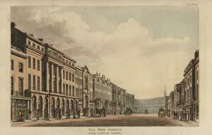 Repository Gallery: The New Street (Regent Street) looking toward