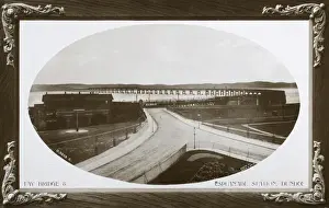 New Tay Bridge from Esplanade Station, Dundee