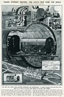 New Tube Railway for Mail by G H Davis