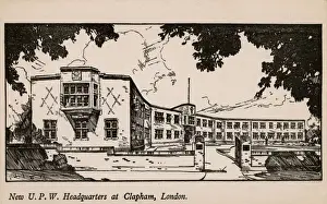 Clapham Prints: The new U. P. W. Headquarters, Clapham, London