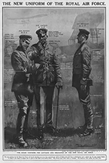 Mechanics Collection: New uniform of the Royal Air Force, 1918