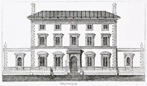 Symmetrical Prints: New Villa built in Kensington, London