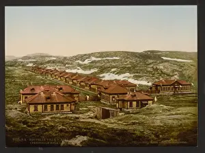 Kola Prints: The new village Alexander III, (i. e. Aleksandrovsk), Kola P