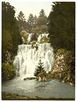 Water Fall Collection: The New Waterfall, Wilhelmshohe, Cassel (i. e. Kassel), Hess