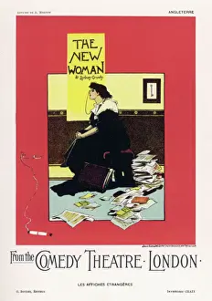 Sits Prints: New Woman Poster ?1896
