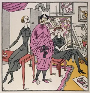 Emancipated Prints: THREE NEW WOMEN