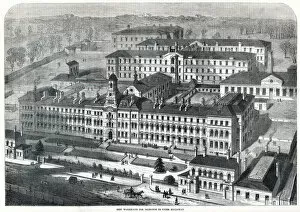 Workhouses Gallery: New Workhouse, Upper Holloway, London 1870