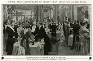 London Gallery: New Years Eve at the Savoy Hotel