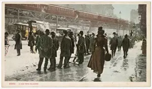 Overhead Prints: NEW YORK BLIZZARD