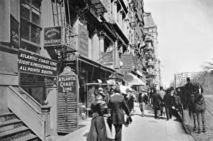 Points Prints: New York / Broadway 1895