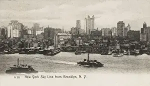 Sky Line Prints: New York City