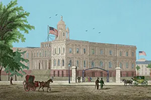 Rochelles Prints: New York. City hall - Arnout Later colouration